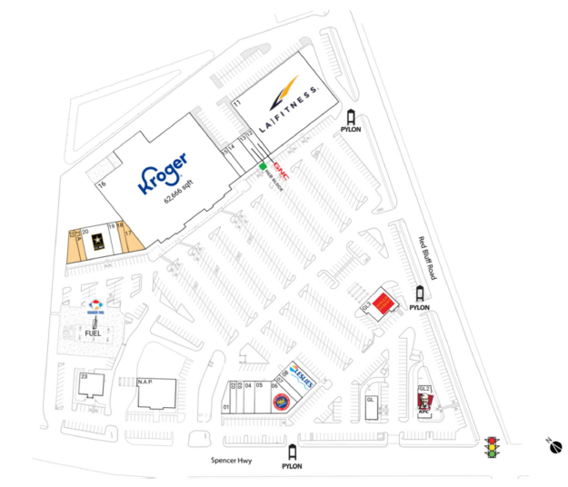 Crossroads Centre - Site Plan